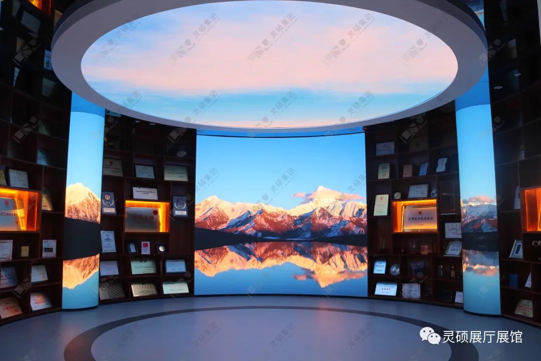 靈碩展廳展館優秀案例-波司登登峰館